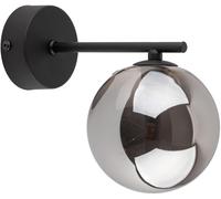 TK Lighting Estera lampada da parete 1x6 W nero-fumé 4777