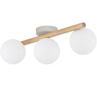 TK Lighting Estera lampada da soffitto 3x8 W bianco 5768