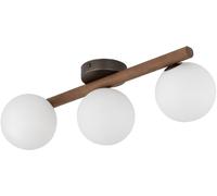 TK Lighting Estera lampada da soffitto 3x8 W legno 10269