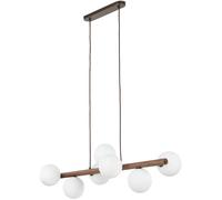 TK Lighting Estera lampada sospesa x8 W legno 10272