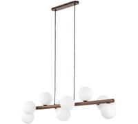 TK Lighting Estera lampada sospesa x8 W legno 10273