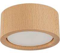 TK Lighting Eve lampada da soffitto 1x11 W legno 10123