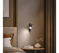 TK Lighting Faretto da parete Top, regolabile, interruttore, marrone, 1 luce TK Lighting