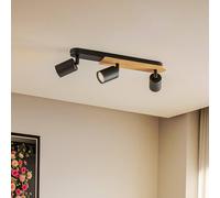 TK Lighting Faretto da soffitto Cover Wood, 3 luci TK Lighting