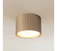 TK Lighting Faretto Ferro, beige, plastica, altezza 6 cm, GX53 TK Lighting