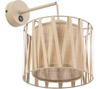 TK Lighting Harmony lampada da parete 1x15 W sabbia 11462