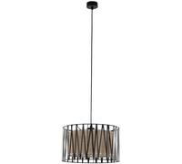 TK Lighting Harmony lampada sospesa 1x15 W nero-marrone 4562