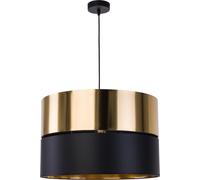TK Lighting Lampada a sospensione Hilton, nero/oro, 1 luce TK Lighting