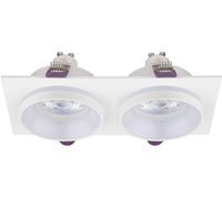 TK Lighting Jet lampada da incasso 2x10 W bianco 6924