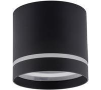 TK Lighting Jet lampada da soffitto 1x10 W nero 4351