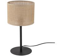 TK Lighting Juta lampada da tavolo 1x15 W nero 5552
