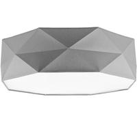 TK Lighting Kantoor plafoniera 4x15 W bianco-grafite 1566