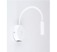 TK Lighting Lagos lampada da parete 1x6 W bianco 10202