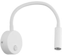 TK Lighting Lagos lampada da parete 1x6 W bianco 5921