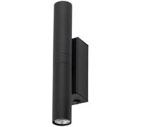 TK Lighting Lagos lampada da parete 2x8 W nero 10184