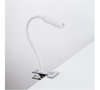 TK Lighting Lagos lampada da scrivania 1x6 W bianco-cromo 16024