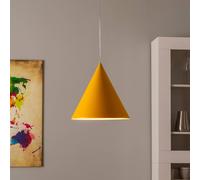 TK Lighting Lampada a sospensione CONO, luce singola, Ø 32 cm, giallo TK Lighting