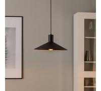 TK Lighting Lampada a sospensione Jump, nera, Ø 36 cm TK Lighting