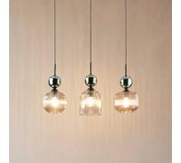TK Lighting Sophia Green Cognac lampada sospesa 3x10 W verde-marrone 11147