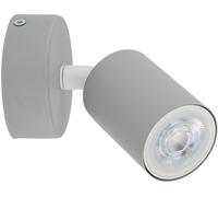 TK Lighting Livia lampada da parete 1x10 W grigio 10223