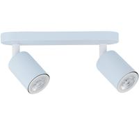TK Lighting Livia lampada da soffitto 2x10 W blu 10237