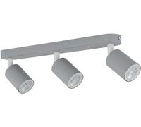 TK Lighting Livia lampada da soffitto 3x10 W grigio 10242