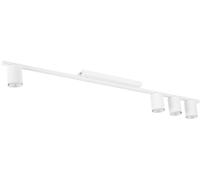 TK Lighting Logan lampada da soffitto 4x10 W bianco 4571