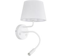TK Lighting Maja lampada da parete 2x15 W bianco 10080