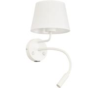 TK Lighting Maja lampada da parete 2x15 W bianco 10204