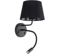 TK Lighting Maja lampada da parete 2x15 W nero 10081