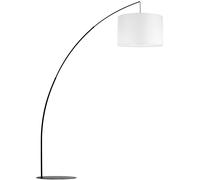 TK Lighting Moby lampada da terra 1x15 W bianco-nero 3060