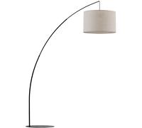 TK Lighting Moby lampada da terra 1x15 W nero-beige 5486