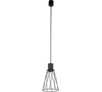 TK Lighting Modesto lampada sospesa 1x10 W nero 10159