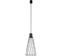 TK Lighting Modesto lampada sospesa 1x10 W nero 10161