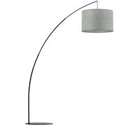 TK Lighting Mona lampada da terra 1x15 W nero-verde 5488