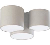 TK Lighting Mona plafoniera 3x15 W beige 6591