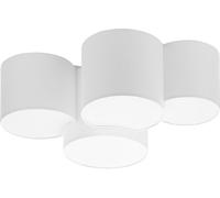 TK Lighting Mona plafoniera 4x15 W bianco 3442