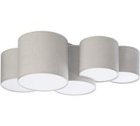 TK Lighting Mona plafoniera 5x15 W beige 6593