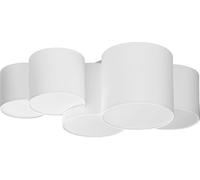 TK Lighting Mona plafoniera 5x15 W bianco 3443