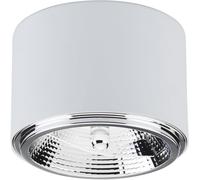 TK Lighting Moris lampada da soffitto 1x12 W bianco 3364