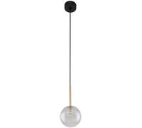 TK Lighting Nilos lampada sospesa 1x6 W nero-oro 5941