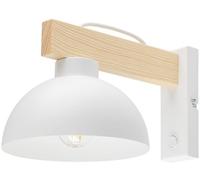TK Lighting Oslo lampada da parete 1x15 W bianco 4962