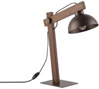 TK Lighting Oslo lampada da scrivania 1x15 W legno-marrone 5788