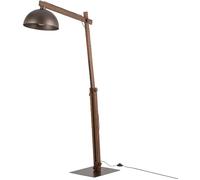 TK Lighting Oslo lampada da terra x15 W legno-marrone 6319