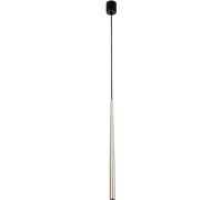 TK Lighting Piano lampada sospesa 1x8 W nero-oro 10116