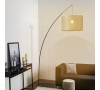 TK Lighting Piantana Moby Green con paralume in tessuto TK Lighting