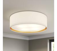 TK Lighting Bilbao plafoniera 4x15 W bianco-oro 3433
