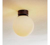 TK Lighting Plafoniera Celeste con vetro sferico, 1 luce TK Lighting