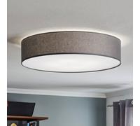 TK Lighting Plafoniera Rondo, grigio Ø 60 cm TK Lighting