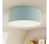 TK Lighting Plafoniera Rondo Kids, Ø 38 cm, blu TK Lighting